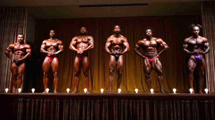 『ボディビルダー』メイキング写真 ©2023 LAMF Magazine Dreams LLC All Rights Reserved.