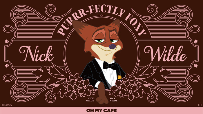 「ズートピア2」OH MYCAFE©Disney
