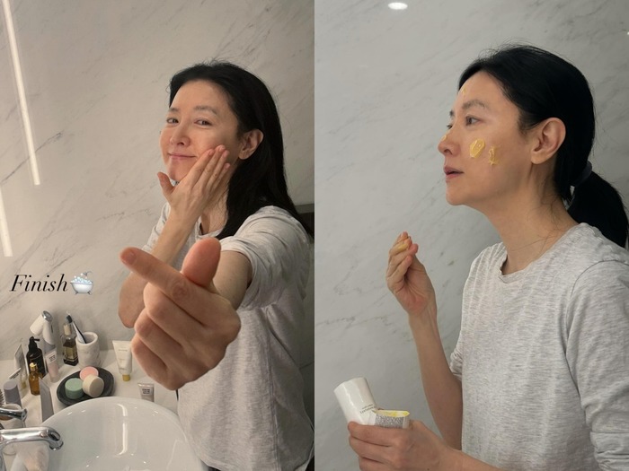 女優イ・ヨンエ、“美肌ルーティン”を詳しく公開！「今日から真似しないと」【PHOTO】