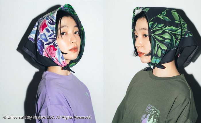 THREE FIFTY STANDARD 【WICKED】二人が交わる総柄大判ハンカチーフ