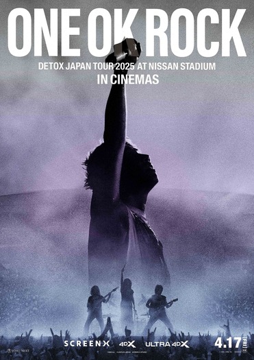『ONE OK ROCK DETOX JAPAN TOUR 2025 AT NISSAN STADIUM IN CINEMAS』ⓒ 2026, 10969, Inc.