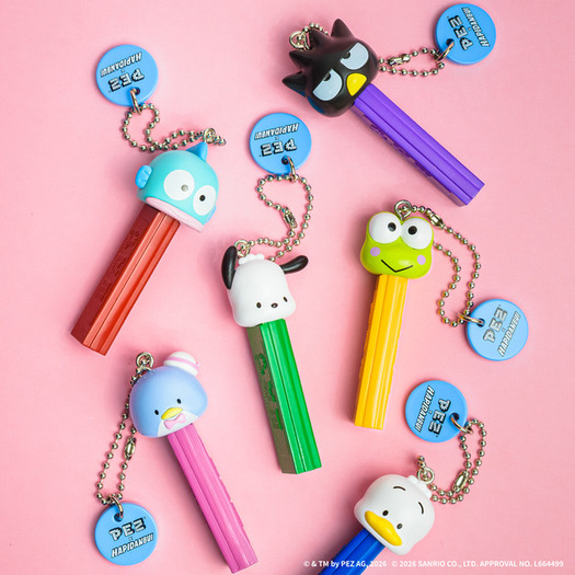 「PEZ×はぴだんぶい マスコット」