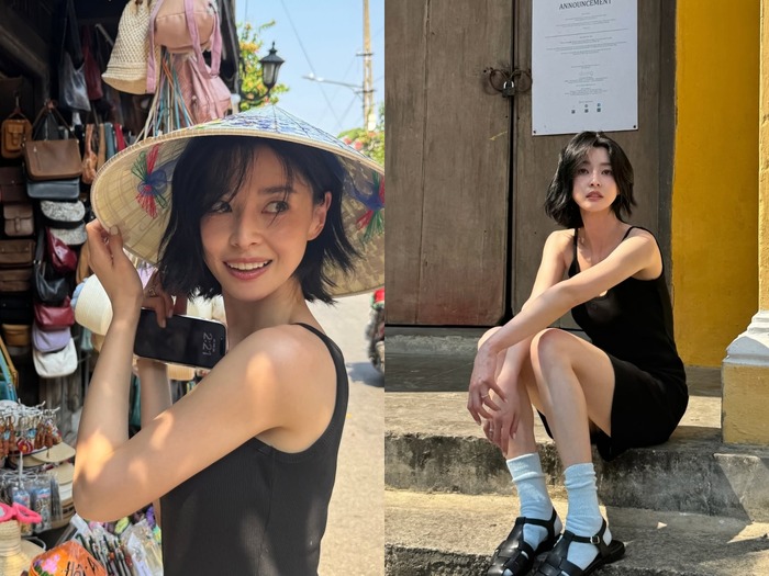 『梨泰院クラス』女優クォン・ナラの“のんびりした”近況。8頭身の完璧なプロポーションは健在だった!【PHOTO】