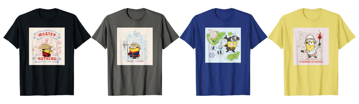 『ミニオンズ＆モンスターズ』公開記念デザインTシャツ