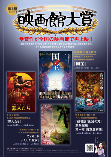 「第1回 映画館大賞」(C)「映画館に行こう!」実行委員会