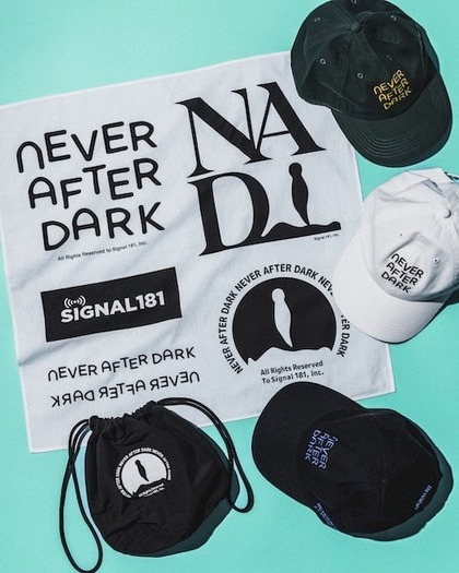 NAD Logo CapPRICE：¥7,150（inc.tax）NAD Purse BagPRICE：¥5,500（inc.tax）