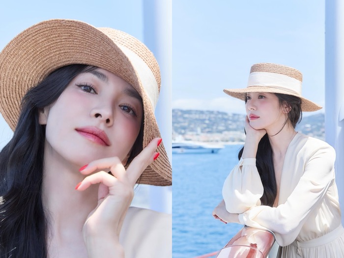 “本当に44歳!?”ソン・ヘギョの美貌が海の上で爆発!異次元の女神オーラに世界がうっとり【PHOTO】