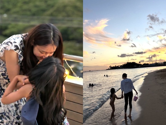 チェ・ジウ、6歳の愛娘が早くも美少女オーラ全開!“異次元のスタイル”に騒然【PHOTO】