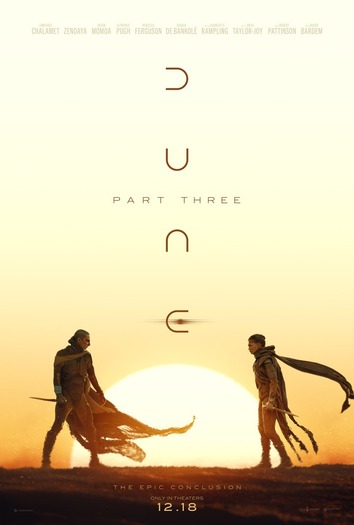 『デューン砂の惑星PART3』(C)2026 Warner Bros. Entertainment Inc. and Legendary. Allrights reserved.