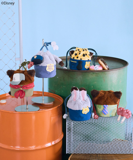 キャラクター巾着ポーチ/Zootopia　￥3,850