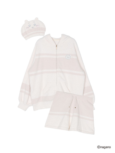 【ちいかわ/dazzlin specialcollection】モコモコルームウェアセット