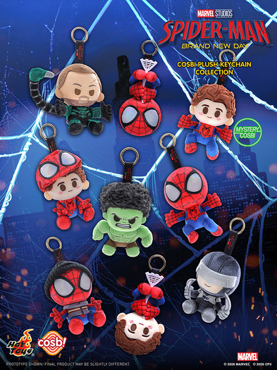 コスビ・ぬいぐるみキーチェーン『スパイダーマン:ブランド・ニュー・デイ』