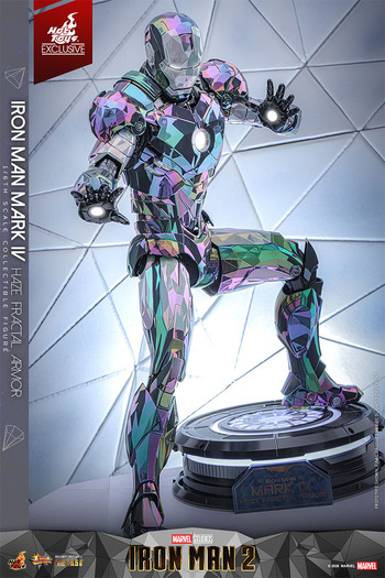 『アイアンマン2』1/6スケールフィギュア アイアンマン・マーク4(ヘイズプリズム・アーマー)
