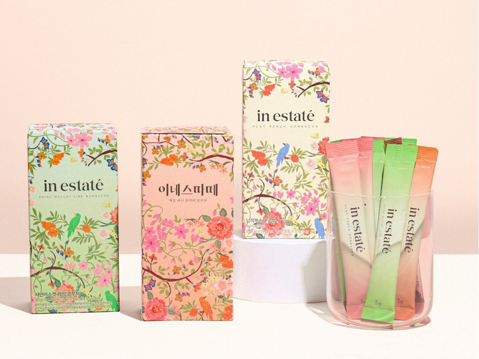 韓国発ライフスタイルコンブチャ「in estaté(イネスタテ)」がロフトで販売開始!