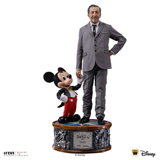 「デラックス・レガシーレプリカ・シリーズ」1/4スケール ウォルト・ディズニー&ミッキーマウス/260,000円 (税込)