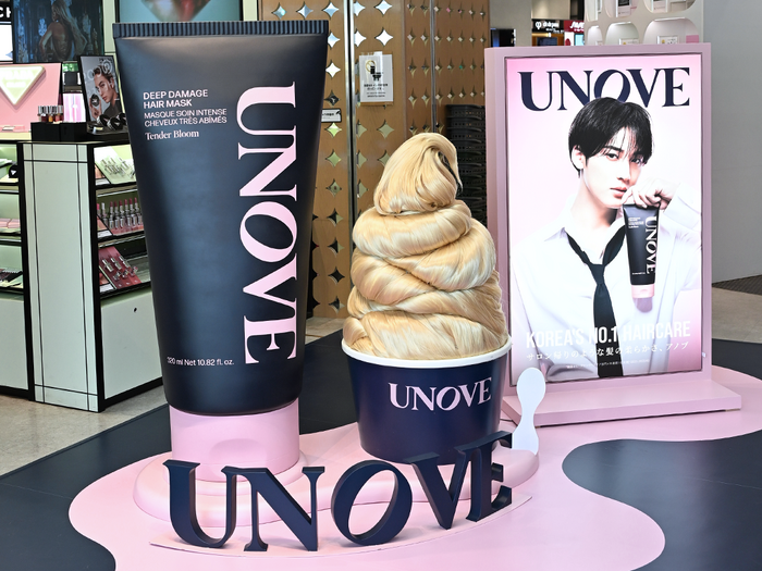 韓国No.1ヘアケアブランドUNOVE、初の全国3都市開催「UNOVE Creamy Café」が大盛況!10000名以上がUNOVEの世界観を体験!