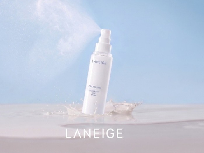 「LANEIGE」からクリームまるごと1本を溶かした化粧水から、持ち運びに便利な「クリームスキン ローション ミストタイプ」登場!
