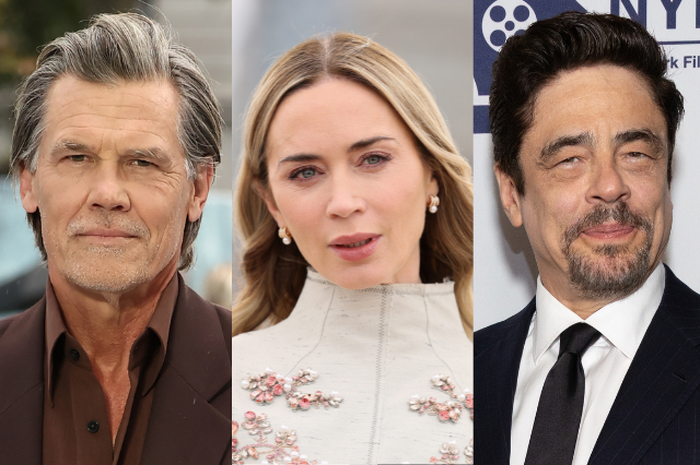 ジョシュ・ブローリン エミリー・ブラント ベニチオ・デル・トロ 写真:AP/アフロ