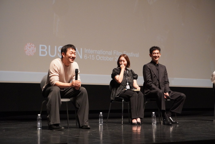 ソン・ソック、永山瑛太「プルンギル －青の道－」第31回釜山国際映画祭／photo：Ayako Ishizu