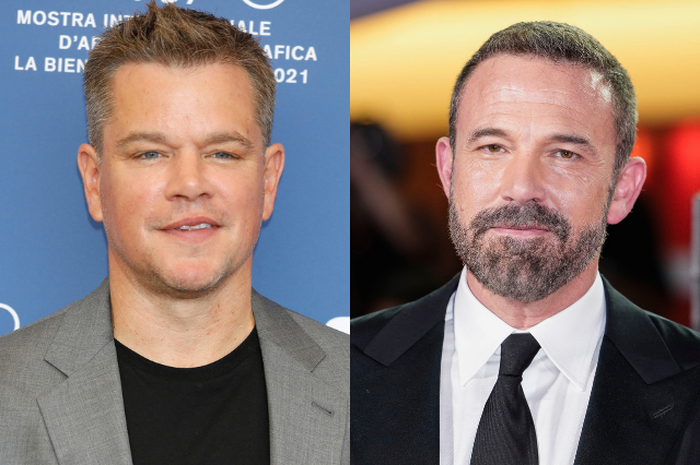 マット・デイモン　写真：John Rasimus/アフロ ベン・アフレック　写真：REX/アフロ