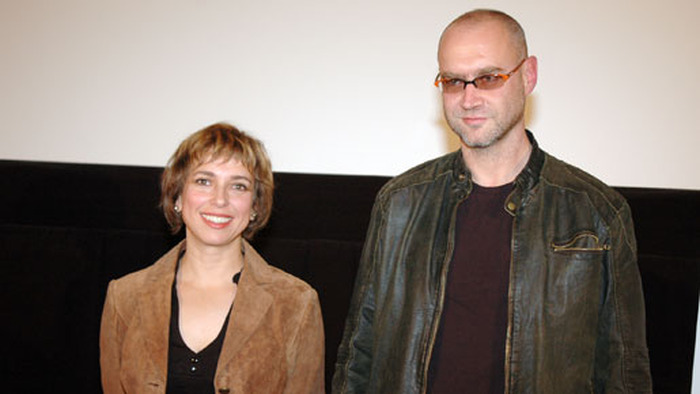 『トリック』ティーチインに出席したアンジェイ・ヤキモフスキ監督とエヴァ・ヤキモフスカ美術監督