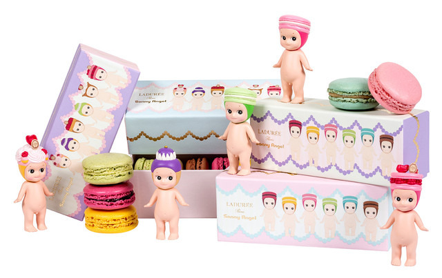 【ソニーエンジェル】ラデュレ2014（8体セット） 3時のおやつ】ラデュレのマカロン＆パティスリー被ったソニー