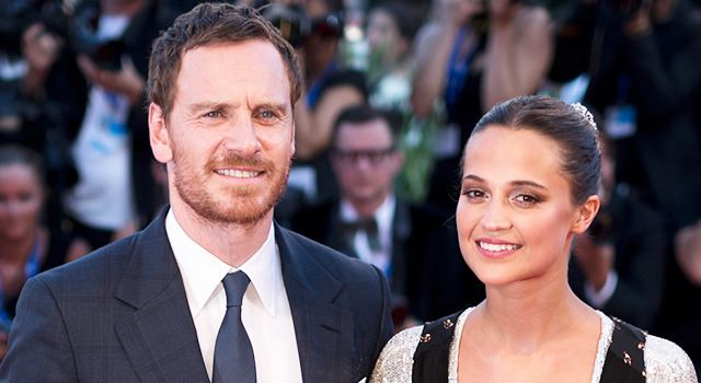 アリシア・ヴィキャンデル＆マイケル・ファスベンダー、スペイン