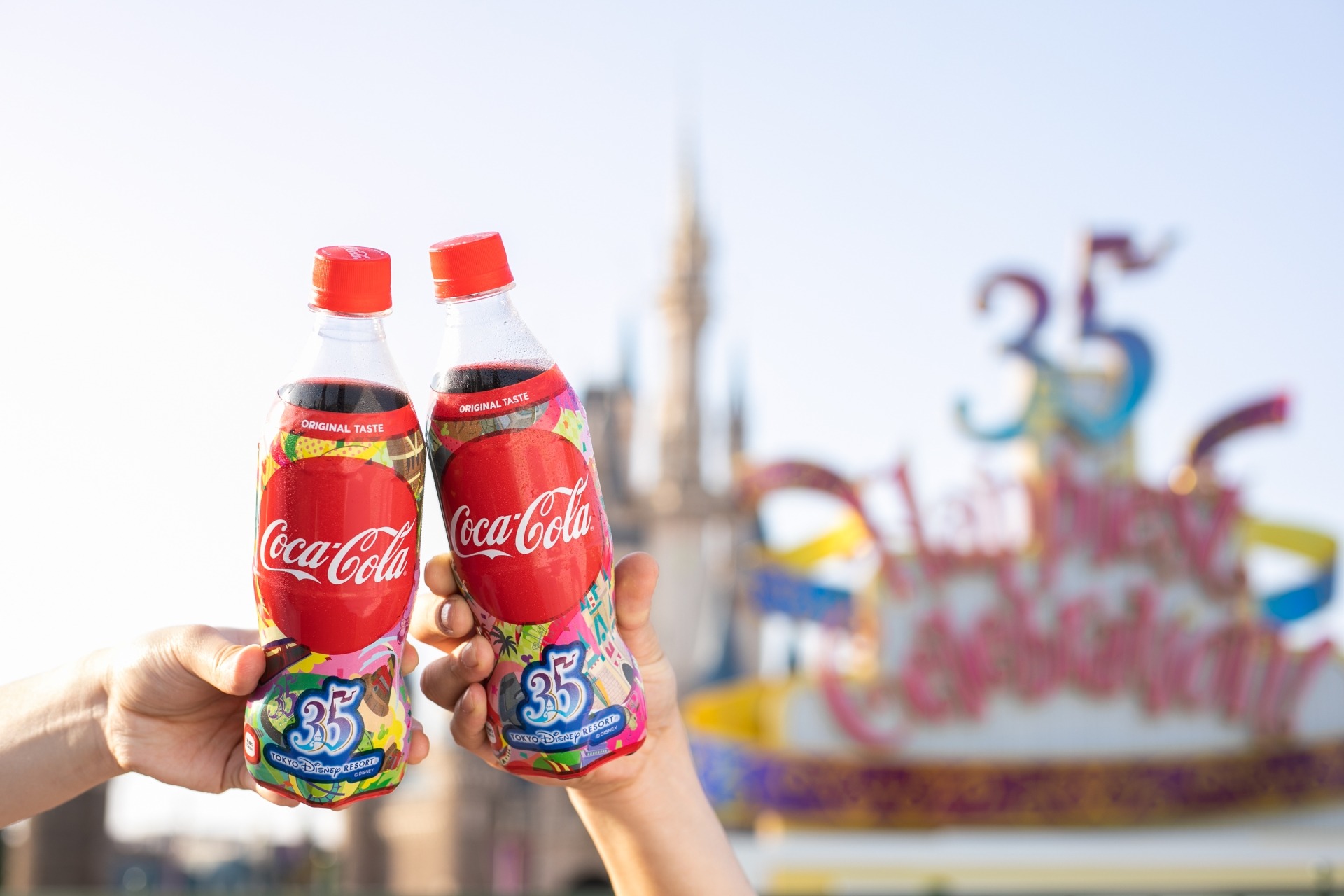 東京ディズニーランド 開園15周年記念 コカ・コーラボトル 