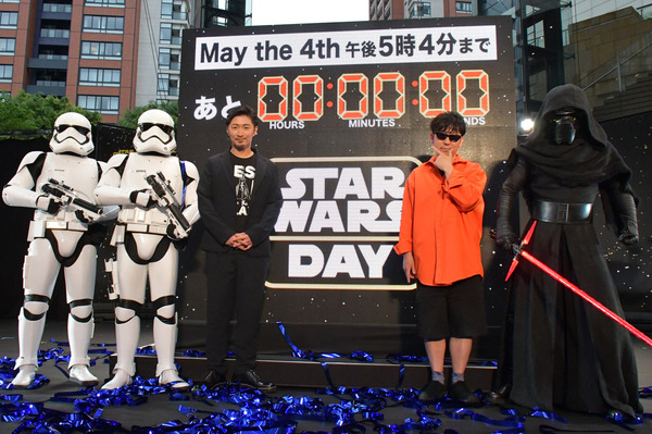 EXILE MAKIDAI「スター・ウォーズの日」にカイロ・レンと共演！「魅了