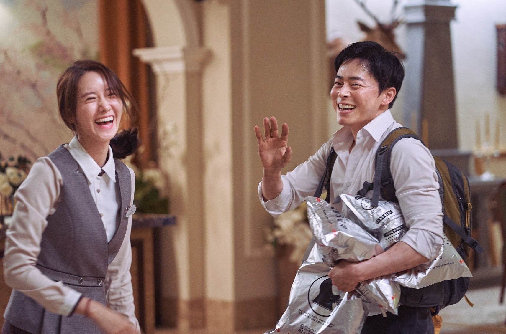 ユナ、チョ・ジョンソクは「最高のパートナー」『EXIT』メイキング映像 | cinemacafe.net