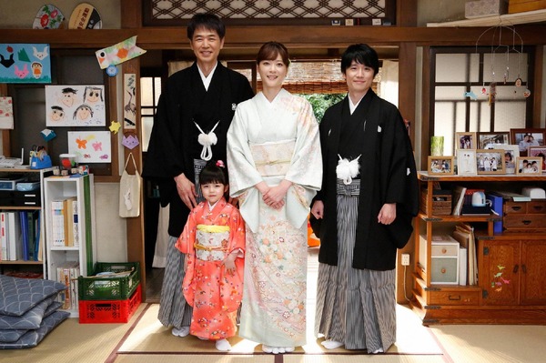 上野樹里＆時任三郎＆風間俊介ら晴れ着で笑顔「監察医 朝顔」新撮で 