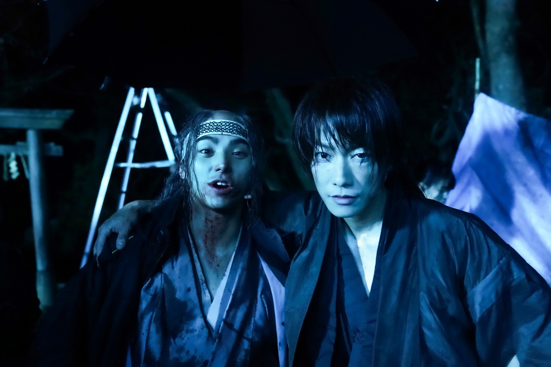 佐藤健“緋村抜刀斎”VS.村上虹郎“沖田総司”、『るろ剣』真剣バトルの  