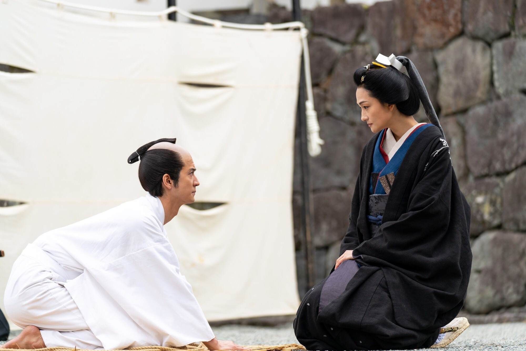 冨永愛“吉宗”に「颯爽と駆ける殿最高」の声、中島裕翔“水野”の裃の美