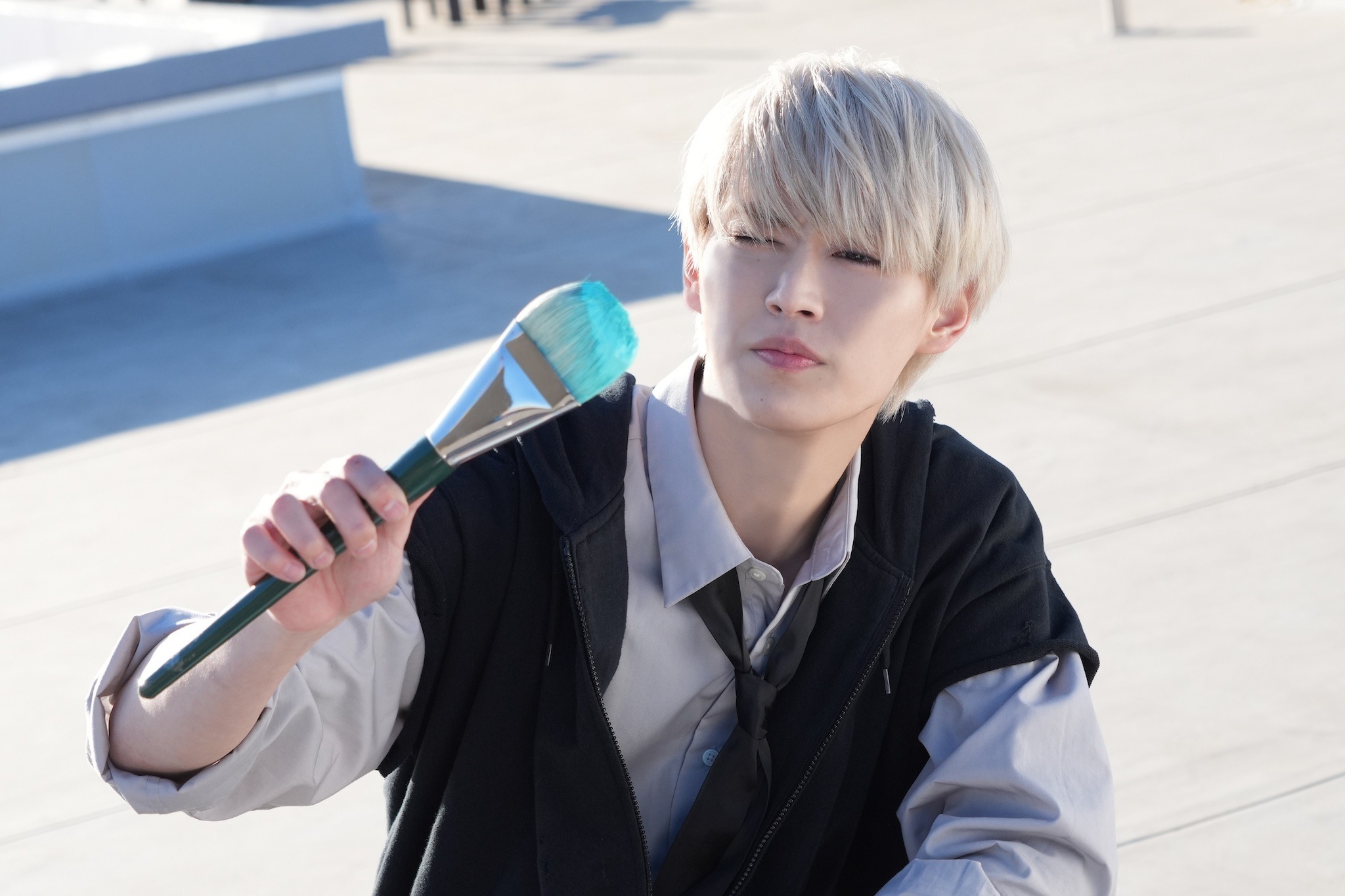 白岩瑠姫、“絵描き”の所作を猛特訓『夜が明けたら、いちばんに君に会い