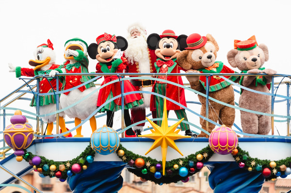 ディズニー】サンタクロースとホリデーをお祝い！TDS「ディズニー 
