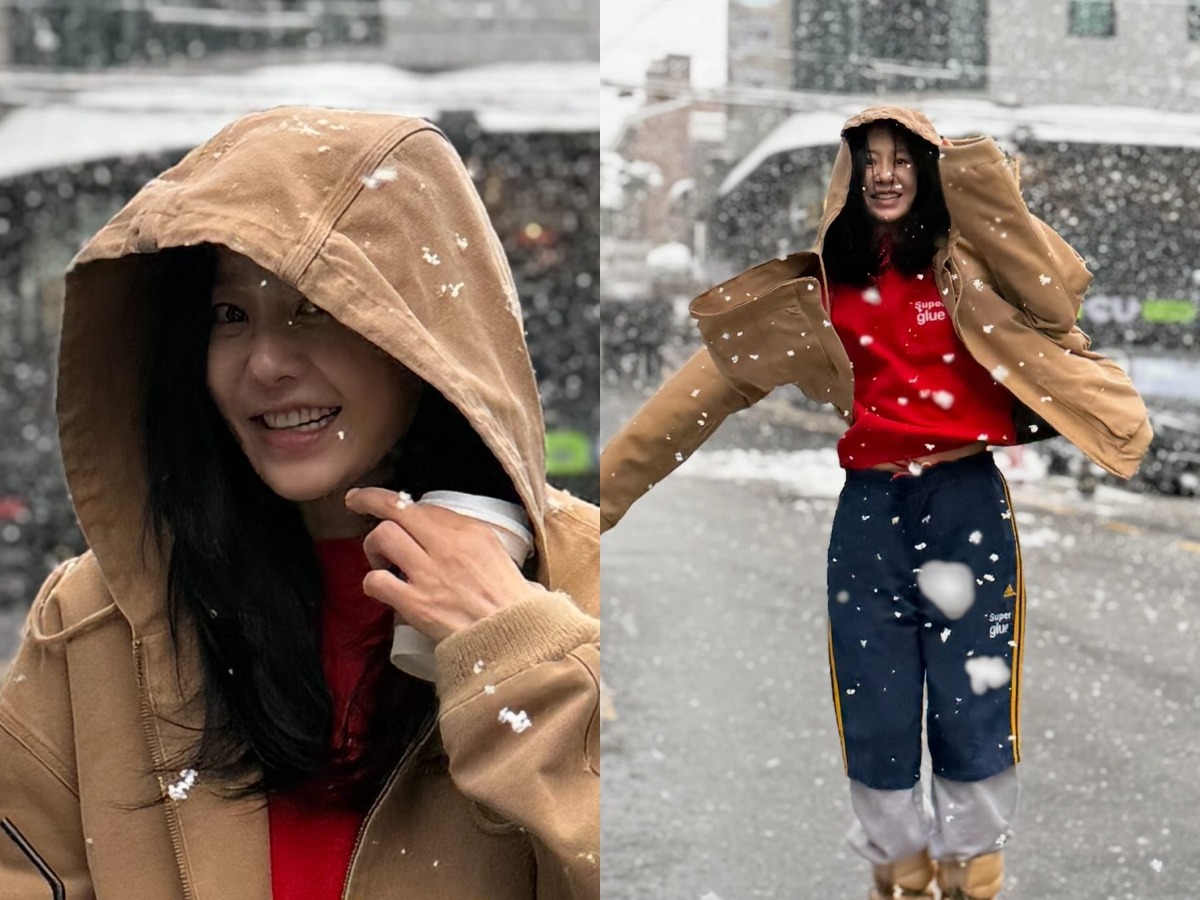 53歳とは思えない可愛さ…『善徳女王』女優コ・ヒョンジョンが初雪に