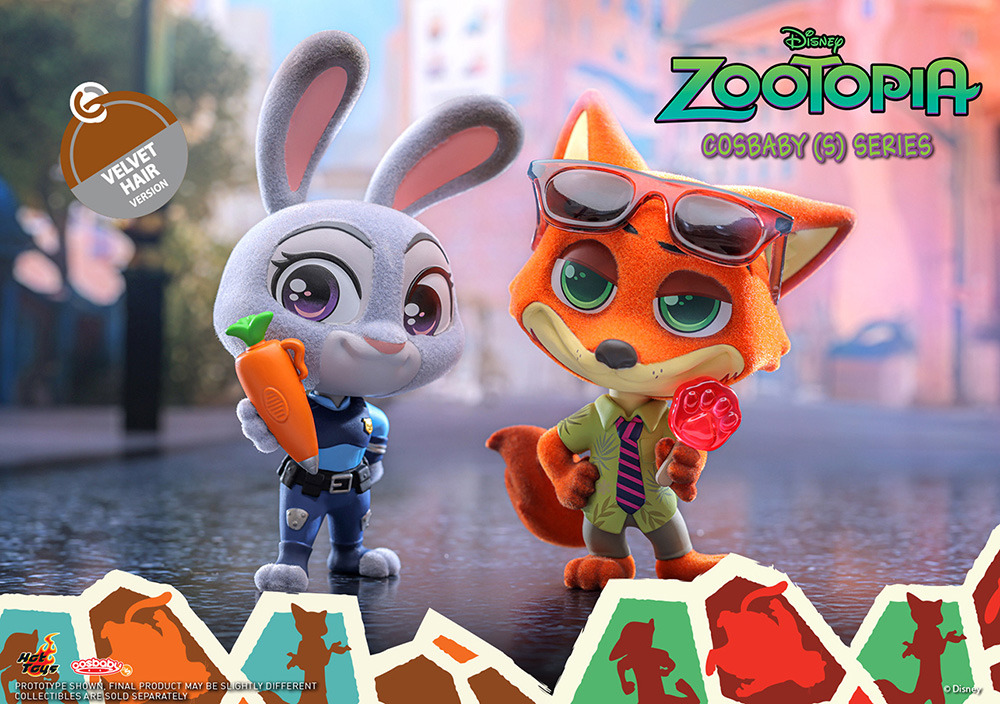 ジュディ＆ニックほか『ズートピア』デフォルメフィギュア1月登場 