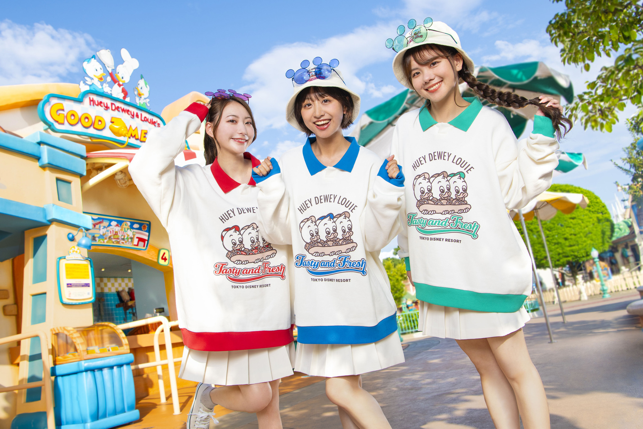 ディズニー】ヒューイ・デューイ・ルーイの楽しそうなデザインが