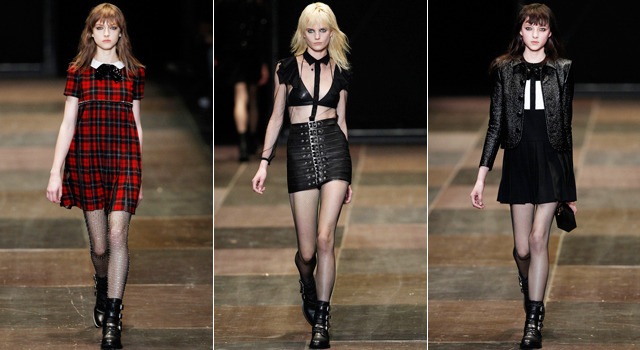 SAINT LAURENT PARIS サンローラン 40 エディスリマン（【13-14AWパリ 