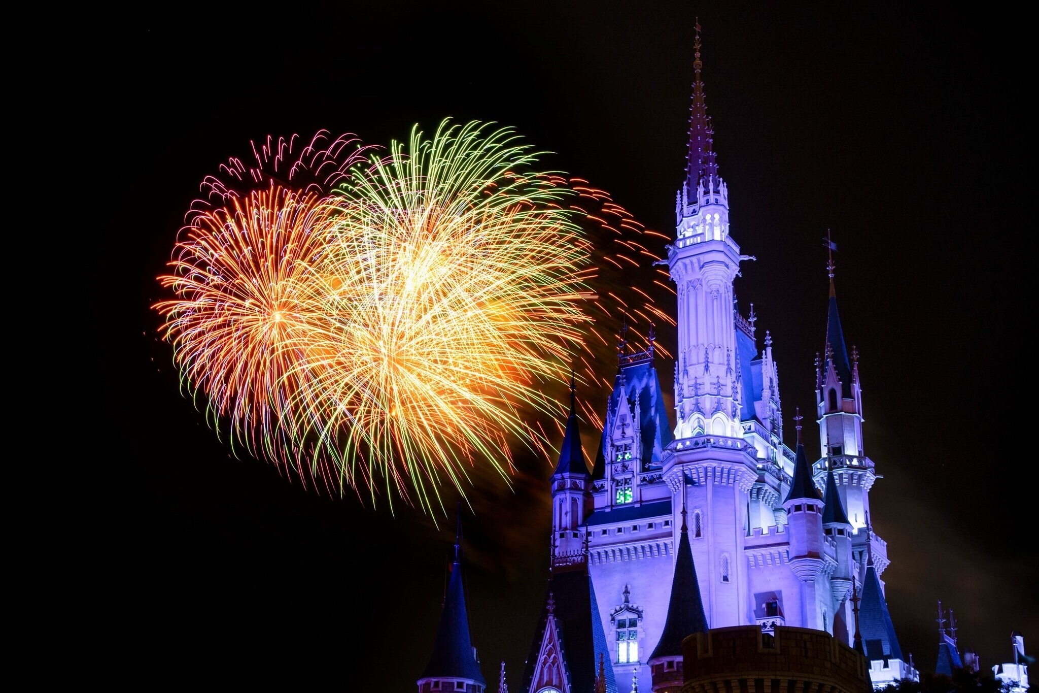 ディズニー】パレード・花火にキャッスルプロジェクション！東京