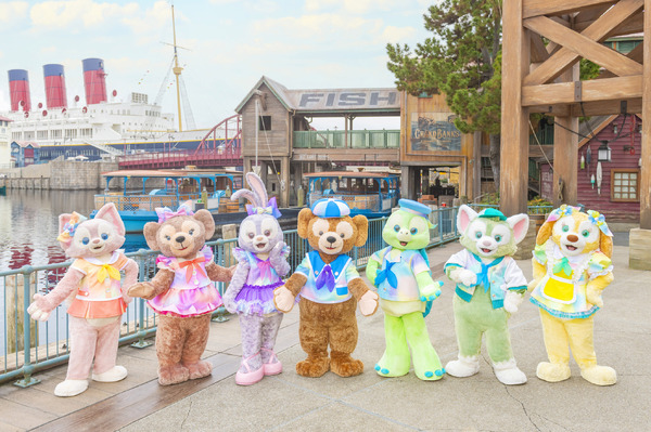 ディズニー】東京ディズニーシー「ダッフィー＆フレンズのカラフル 
