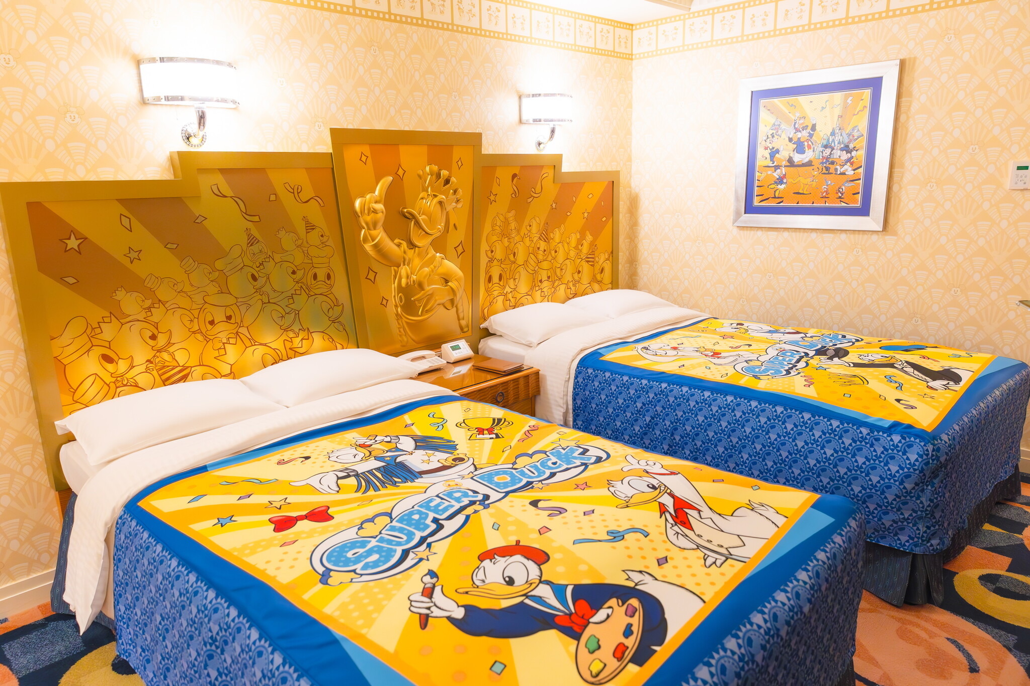 ディズニー】ドナルドが夢に描いたユニークな世界をディズニーホテル