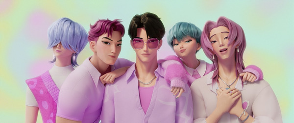 KPOPガールズ! デーモン・ハンターズ Netflixブランケット
