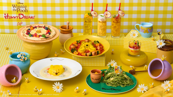 くまのプーさん」OH MY CAFE東京・大阪で期間限定オープン！予約受付中 