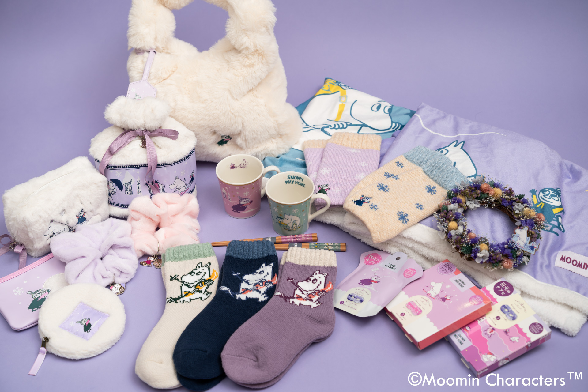 ムーミン ぬくぬく冬ごもり&ハッピーガーデンセット MOOMIN WARM HOUSE