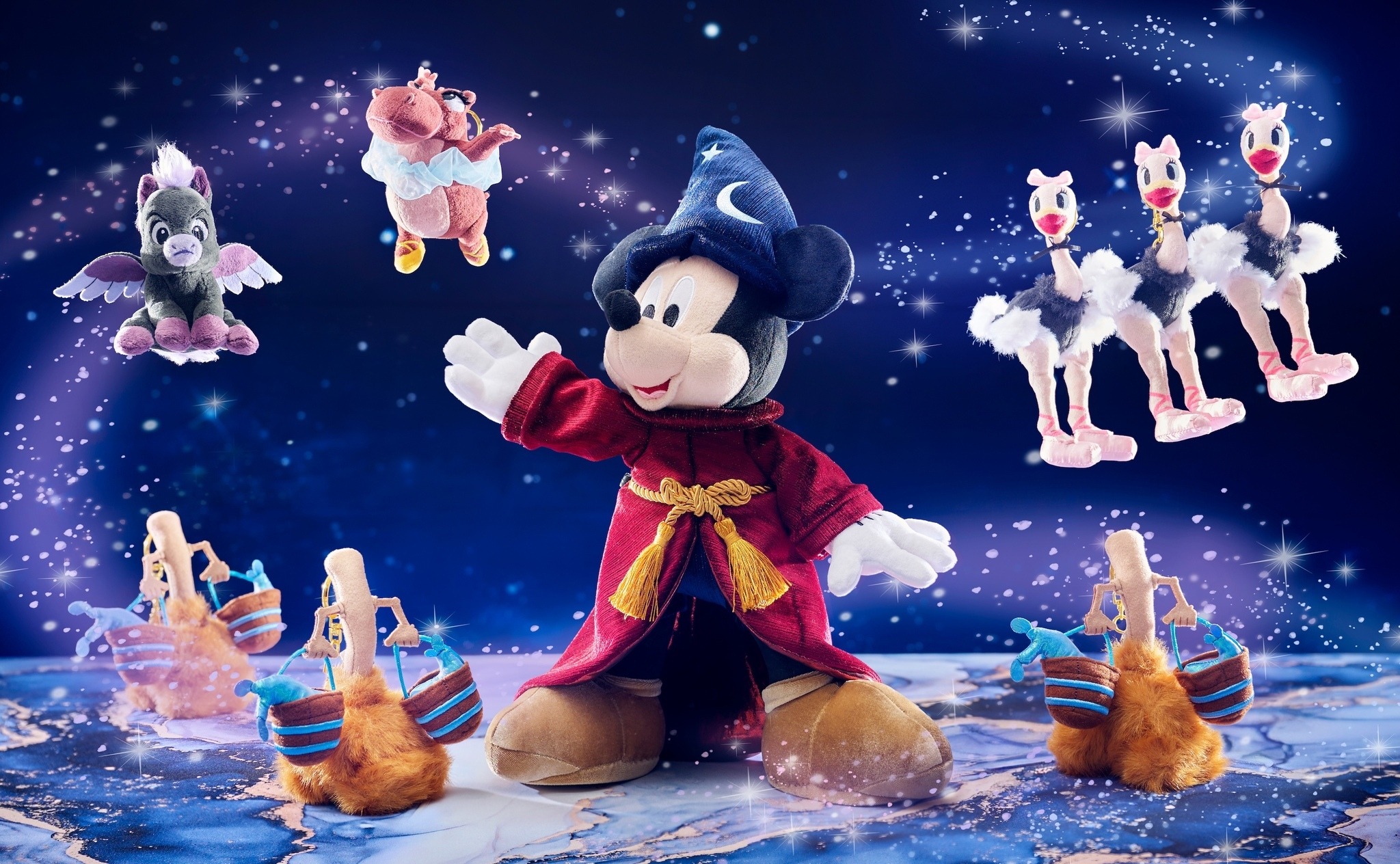 ディズニーファンタジア ディズニー映画『ファンタジア』新コレクション登場！ぬいぐるみ