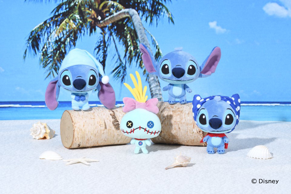 ディズニー スティッチ」のもちもちクッション＆マスコットが限定登場