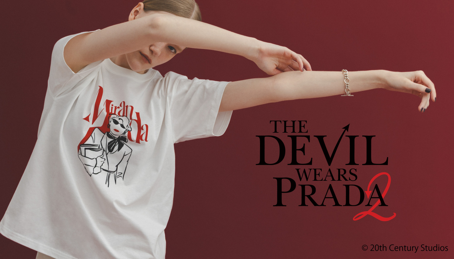 プラダを着た悪魔2』コレクション、ナノ・ユニバースで発売 Tシャツ