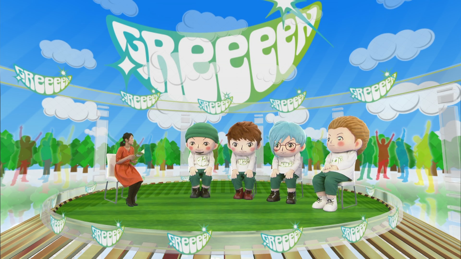 Greeeenが Songs に登場 4人揃ってテレビ初出演 1枚目の写真 画像 Cinemacafe Net