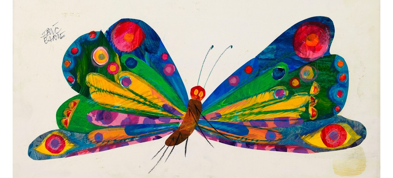 はらぺこあおむし の原画など紹介 エリック カール展 The Art Of Eric Carle 開催 1枚目の写真 画像 Cinemacafe Net